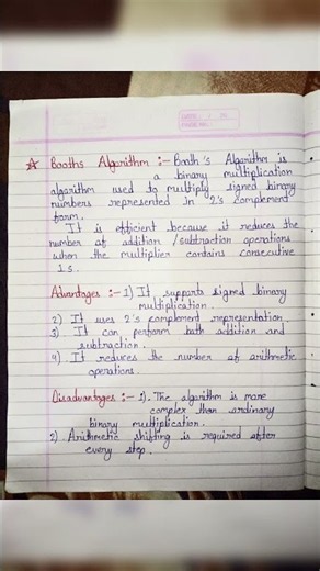 Booth's Algorithm
