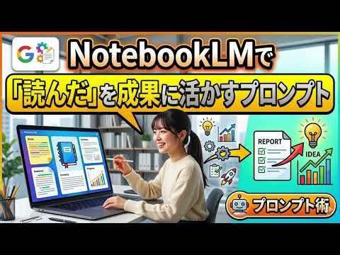 NotebookLMで「読んだ」を成果に活かすプロンプト