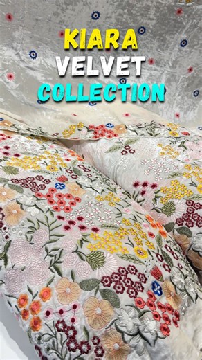 FABRIC FOREVER®️ on Instagram: "Introducing Kiara's elegant pure velvet thread and Zari embroidery collection 🌸🥹✨ perfect for customizing your dream outfits. Visit our website (link in bio 🔍kiara) or DM for orders. For queries or orders, WhatsApp on 9891096252 /8130130699"