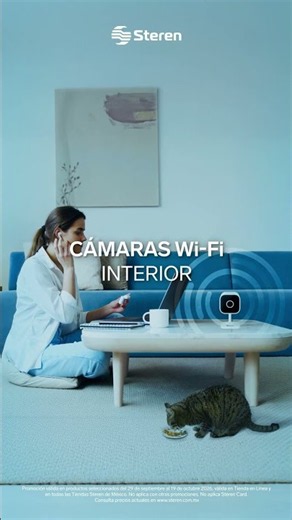 Precio Especial en Combos de Cámaras Wi-Fi para Interior | Steren México