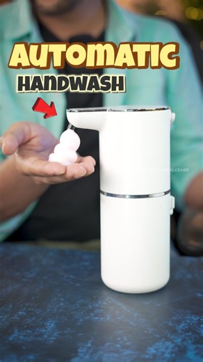 Technical Gear | Tips & Trick | Offers on Instagram: "Automatic Handwash Dispenser... COMMENT FOR LINK.. #tech #gadget #amazonfinds #viral #amazon #coolgadget #handwash #unboxing #gadgetlover #techgadgets #washroom #technicalgear #instagram"