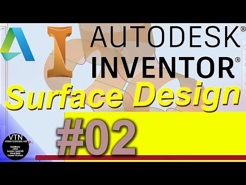 AutoDesk INVENTOR Surface Design 02 ( Grid )