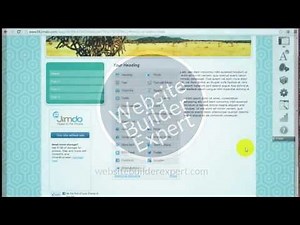 How to Insert a Title and Text Elements into Jimdo (by www.WebsiteBuilderExpert.com)