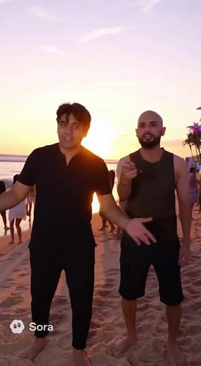 Sora 2 AI Beach Visuals: Sunset, Water Splash & Animated Bird | DigitalMagicianVFX