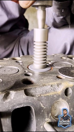 Engine Head Valve Seat Repair | By Senior Mechanic #engine #automobile #repair #mechanic #shorts #yt