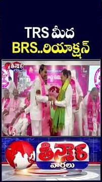 BRS Leaders Reaction Kavitha New Party TRS | V6 Teenmaar