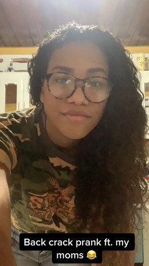 Hilarious Back Crack Prank with Mom | Trinidad Fun