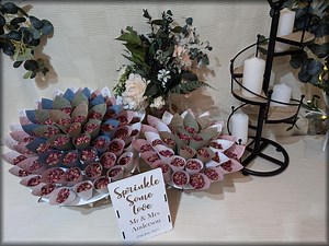 Confetti Cones   Holder - Confetti Box - Ready Rolled Confetti Cones With Confetti - Free Confetti Sign - Etsy UK