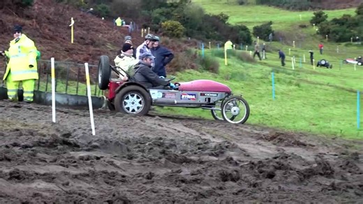 Sporting trials - the muddy motorsport that relies on skill and bounce