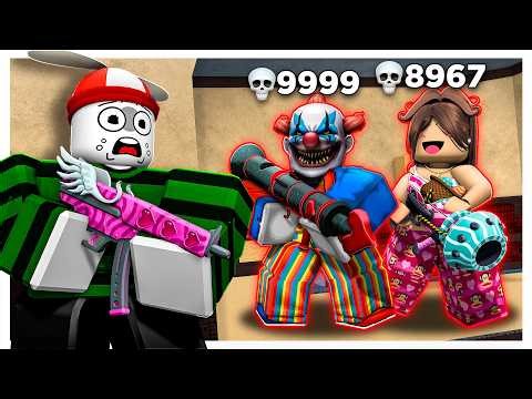 I Faced the Best Players in MM2 Duel Lobbies / Murder VS Sheriff Duels