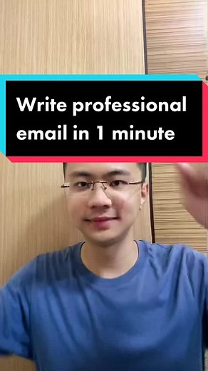 Pro emails? Fret not!! #email #writing #learningisfun #learnontiktok #sgtiktok