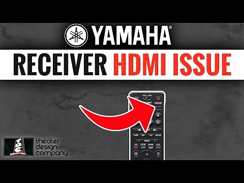 Yamaha Receiver HDMI Output Issue: Poor Remote Design 🤦‍♂️ Quick Fix