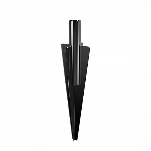 Peak 300mm Black No-Dig Fencing Fence Post Spike