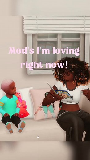 Mara ❤︎ (@inspiringimarah) - Pink Mode UI in Sims 4 Tutorial