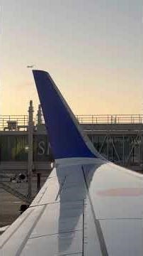 機内から飛行機を眺める✈️