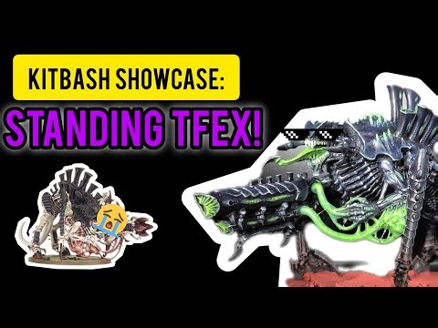 Kitbash Showcase:Standing Tyranofex (very important)