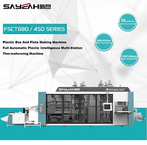 [Hot Item] Plastic Tray Container Lid Thermoforming Machine