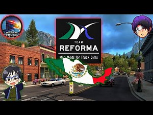 Tutorial Descarga e Instalación Mapa de México ATS 1.46│Mapa de México American Truck Simulator 1.46