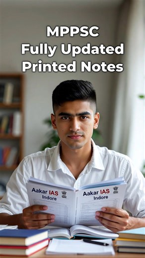 Aakar IAS on Instagram: "📚 Best MPPSC Books for Prelims & Mains | घर बैठे Complete Preparation ✨ अगर आप खोज रहे हैं best MPPSC books जो ✔️ Prelims + Mains दोनों को cover करें ✔️ Latest MPPSC syllabus के अनुसार हों ✔️ Hindi & English दोनों माध्यम में उपलब्ध हों 🔹 Hindi Medium ✔️ Prelims – 10 Booklets ✔️ Mains – 23 Booklets 🔹 English Medium ✔️ Prelims + Mains – 23 Booklets 📖 Why Aakar IAS Booklets? ✅ Latest MPPSC syllabus based ✅ Simple language, tables, headings & diagrams ✅ Prelims + Mains f