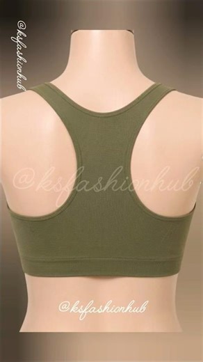 women's Back Bralette Pattern Easy ✂️ #viralshorts #shorts #diy #fashion #sewing