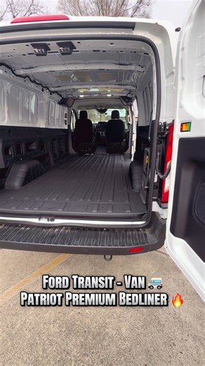 Transit Van Transformation! Just finished up this Ford Transit van with our Premium spray-on bedliner! From cargo protection to rugged durability, this coating adds UV protection, corrosion resistance, and a tough non-slip surface — perfect for work or play. - Sprayed right here at Raleigh Vehicle Outfitters - ready for the road with heavy-duty protection throughout the cargo area. Whether you're hauling tools, gear, or customizing your van interior, this coating helps keep it looking great long