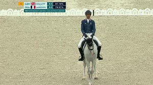 VIDEO. Sports équestres - Dressage : Stéphane Landois signe une superbe performance - Les Jeux Olympiques de Paris 2024