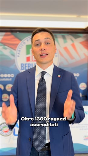 1300 giovani già iscritti ad Azzurra Libertà. Ci vediamo a San Benedetto del Tronto. | Forza Italia