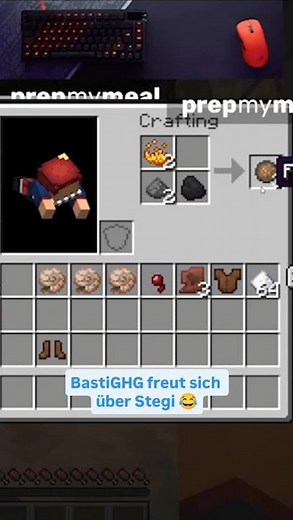 BastiGHG rastet vor Freude aus 😂 Stegi schafft das Rezept nach 40 Min! #bastighg #stegi #ghg