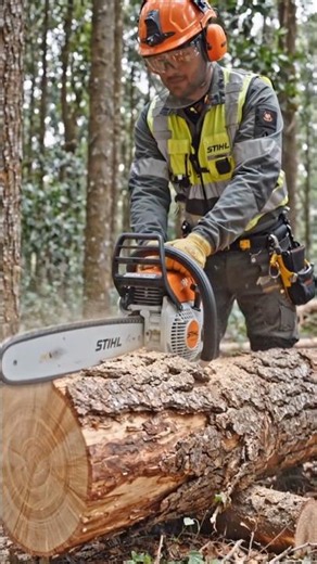 STIHL MS170 Petrol Chainsaw | Powerful Wood Cutting Machine