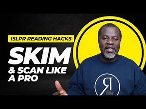 Skim & Scan Like a Pro: ISLPR Reading Hacks to Instantly Boost Your Score!