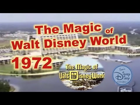 The Magic of Walt Disney World 1972 | Magic Kingdom | Epcot | Disneyland | Wonderful World of Disney