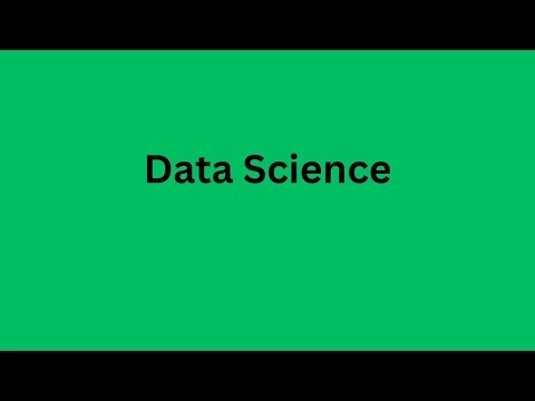 Information Technology Grade 11 Unit 2: Data Science