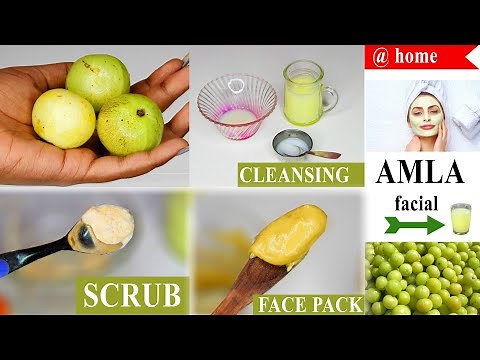 *AMLA FACIAL* How To Do Gooseberry Facial at home | Brighten Skin With Amla