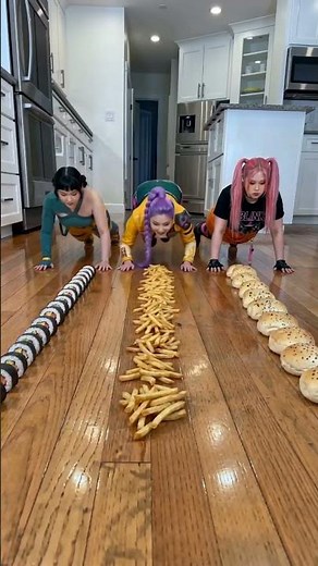 Rumi x Mira x Zoey eatingchallenge