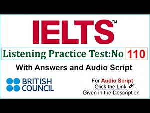 British Council - IELTS Listening Practice Test