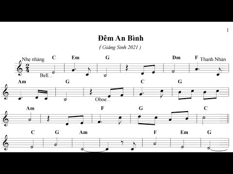 ĐÊM AN BÌNH - THANH NHÀN - Trình bày Kim Tuyến - ( GS )