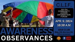 SAVE THE DATE: Fort Moore’s next CLIF is April 9. 🤝 👥 💼 #BeMoore and join us at the Community Leaders Information Forum to learn about upcoming awareness campaigns, events, and resources! 🗓️ April 9 | 📍 1918 Club | 🕥 10:30AM Fort Moore MWR | USO Fort Moore | The Villages at Fort Moore | U.S. Army Garrison Fort Benning