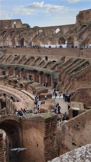 How does the Colosseum look from the inside ? 😮 #colosseum
