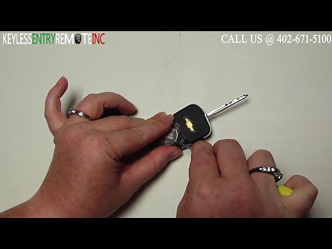 Chevrolet Spark Key Fob Remote Battery Replacement (2013 - 2015)