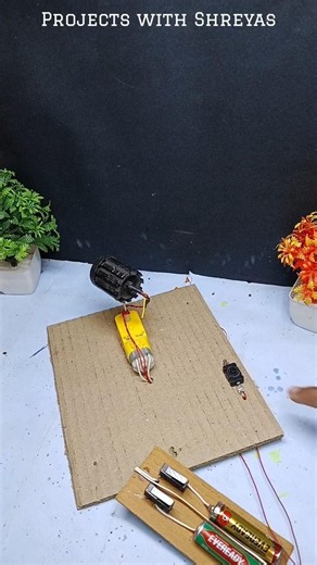 DJ 🔌 Sharpy Light with 12V DC motor ⚡ #schoolproject #ideas #simple #new #diy #amazing #experiment