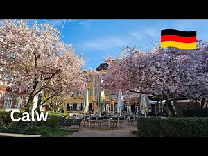 Calw, Germany in 4K | Peaceful Walking Tour with Natural City Sounds