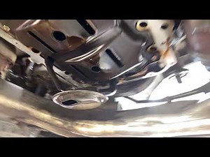How replace oil pan gasket Acura TL 3.2