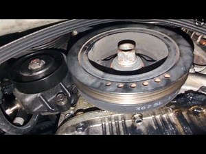 2008 Hyundai Elantra 2.0L - Tensioner Pulley & AC Belt replacement.