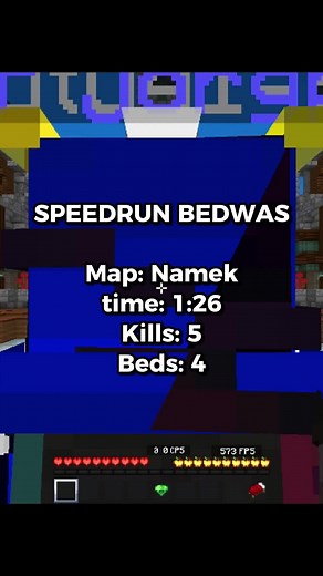Speed Namek in Minecraft Bed Wars