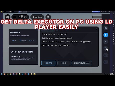 How to Download & Use Delta Executor on Windows Using LDPlayer (2025) | Delta Executor PC Tutorial