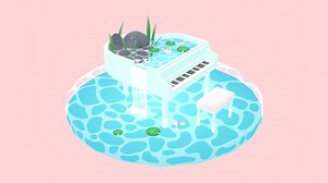 Water Piano - 3D model by icebell