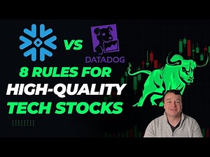 Snowflake vs. Datadog: 8 Rules for Finding High-Quality Tech Stocks?