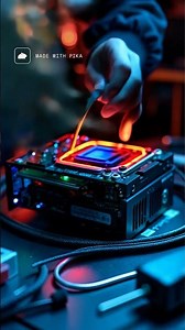 Tech Wizard Fixes Computer in 4K Cinematic Loop
