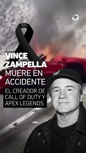 Si alguna vez jugaste Call of Duty, Titanfall o Apex Legends, jugaste algo de Vince Zampella.🖤🎮 El creador murió en un trágico accidente, pero su impacto marcó a toda una generación gamer. | Cultura Colectiva