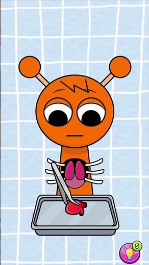 Orange Sprunki Incredibox Oren